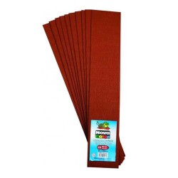 NOVA COLOR NC-341 KRAPON KAĞIDI 10LU PK KAHVE