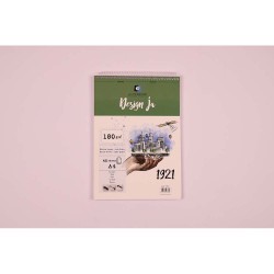 ALEX ALX-7860 RESİM DEFTERİ SPİRALLİ A4 180GR 40YP DESING JA