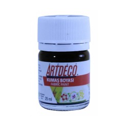ARTDECO 010A-118 KUMAŞ BOYASI 25ML SİYAH
