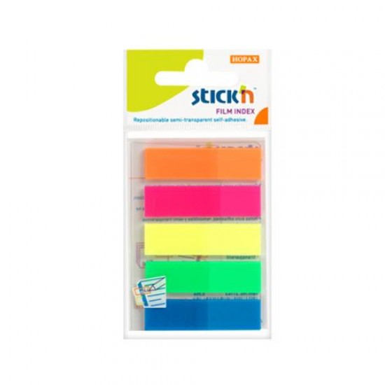 GIPTA 21050 STICKN 45X12 NEON FİLM AYRAÇ 5 RENK 25YP