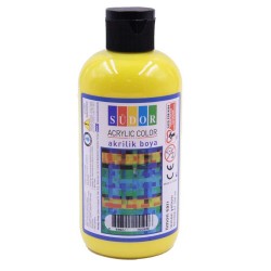 SÜDOR SD1008-01 AKRİLİK 250ML LİMON SARI