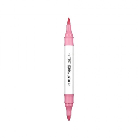 RİCH KLM-17893 ART-X AKRİLİK MARKÖR KALEM DUO 25 PASTEL PEMBE
