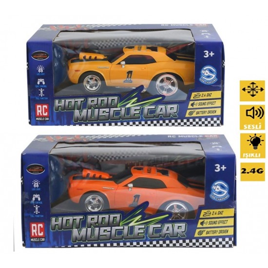 CAN MK8026B U.KUMANDALI 1:16 SESLİ IŞIKLI DRİFT ATAN ARABA