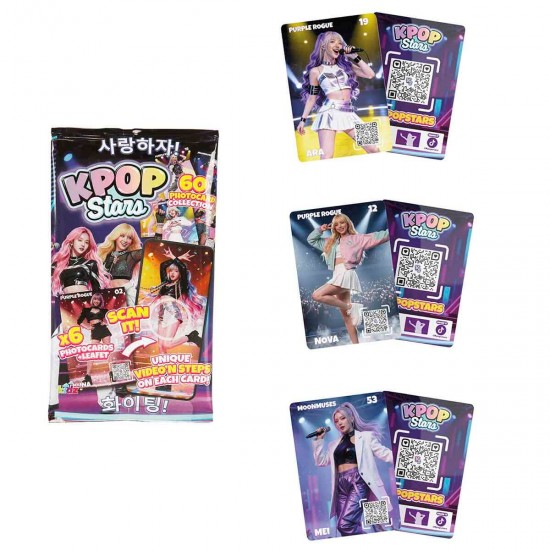 SUNMAN 9635 K-POP STAR KOLEKSİYON KART 6LI  PAKET