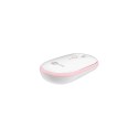 LECOO WS212 KABLOSUZ MOUSE 1600DPI 4 TUŞLU OPTİK BEYAZ&amp;PEMBE