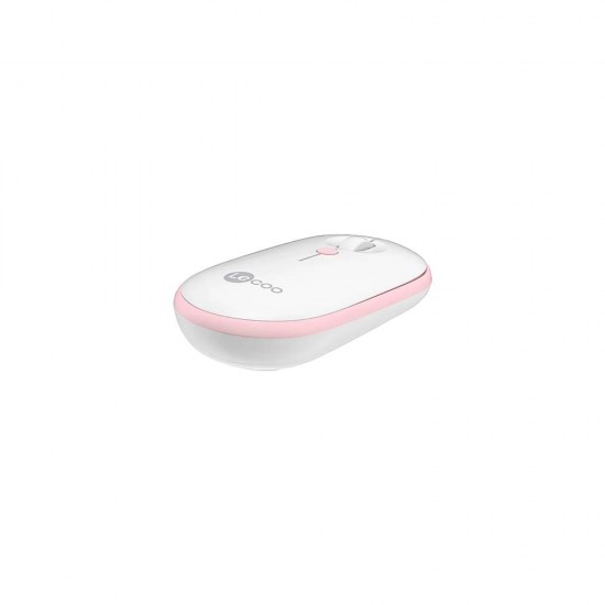 LECOO WS212 KABLOSUZ MOUSE 1600DPI 4 TUŞLU OPTİK BEYAZ&amp;PEMBE