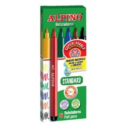 ALPİNO AR-1001 KEÇELİ KALEM 6LI