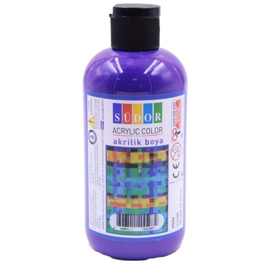 SÜDOR SD1008-09 AKRİLİK 250ML MOR