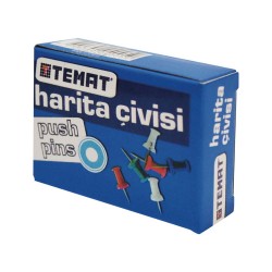 TEMAT 28359 HARİTA ÇİVİSİ 180 RENKLİ