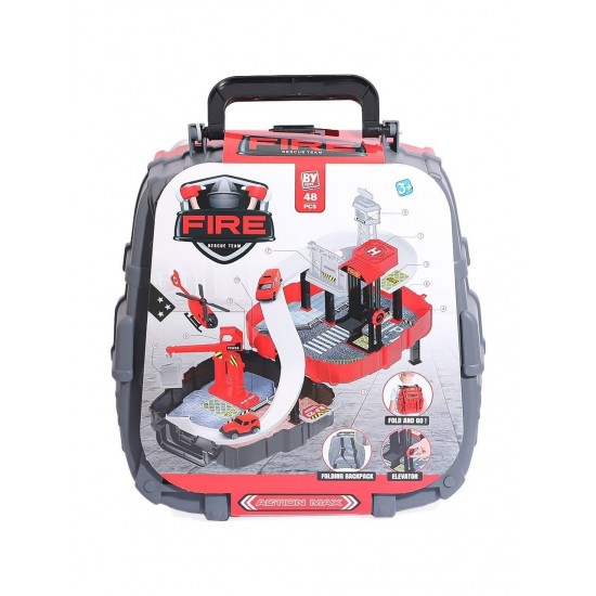 BYTOYS BP-620 ÇANTALI İTFAİYE YOL SET