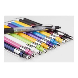 STEELPEN 340V VERSATİL 07MM CANLI RENKLER 24LÜ