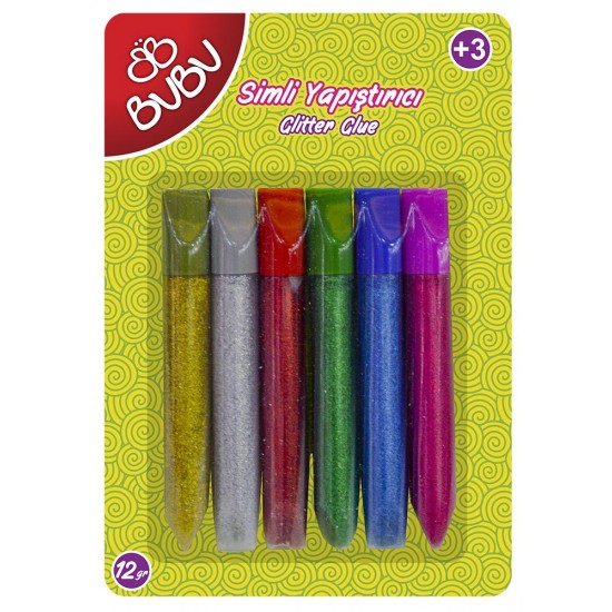 BU-BU SY0009 SİMLİ YAPIŞTIRICI 12GR 6LI