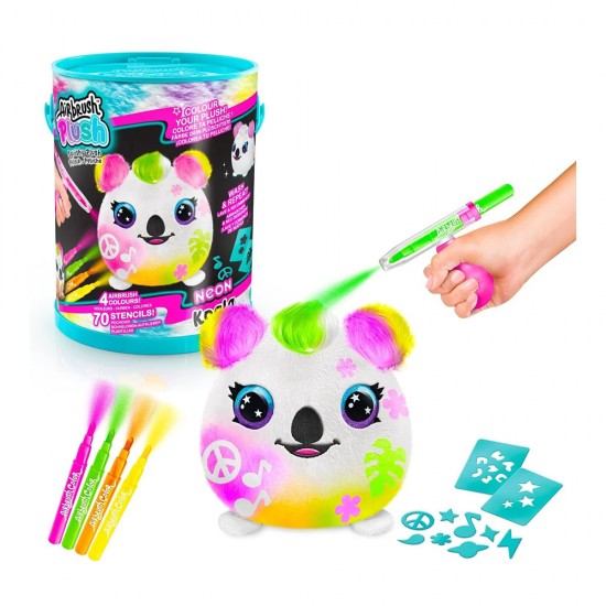 MEGA 022 HOBİ SET AIRBRUSH PELUŞ NEON