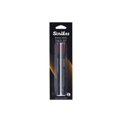 SCRİKSS ROLLER REFİL 07MM SİYAH 2Lİ BLS