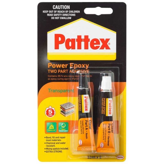 PATTEX 2902743 EPOKSİ GÜÇLÜ YAPIŞTIRICI 2X11ML