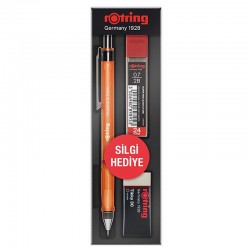 ROTRİNG VİSUCLİCK MİN SİLGİ 3LÜ OKUL SETİ 05MM TURUNCU