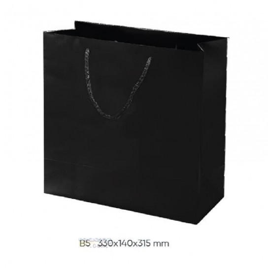 GIPTA BG3166 B5 YOUR BLACK KARTON ÇANTA