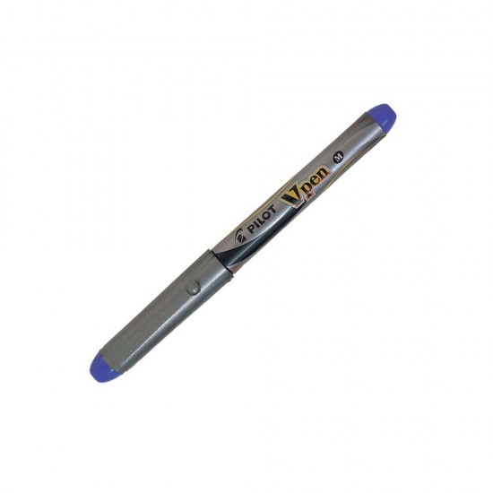 PILOT V-PEN SİLVER DOLMAKALEM MOR