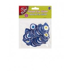 BU-BU STS006 EVA STİCKERS 1KARIŞIK 24LÜ