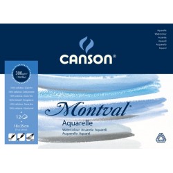 CANSON C200807317 MONTVAL SULUBOYA BLOK 18X24 300GR