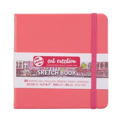 TALENS RT9314314M ART CREATION SKETCHBOOK 140GR 12X12 CORAL