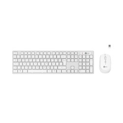 LECOO KM2001 WİRELEES BEYAZ KLAVYE MOUSE SET