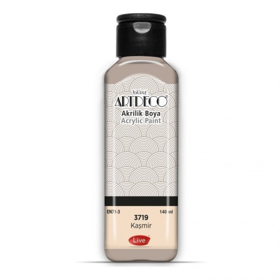 ARTDECO 070R-3719 AKRİLİK BOYA 140ML KAŞMİR