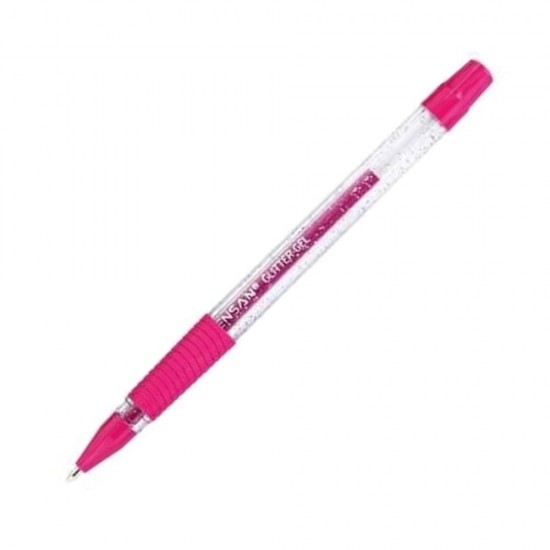 PENSAN 2228-P JEL KALEM GLİTTER 1MM PEMBE