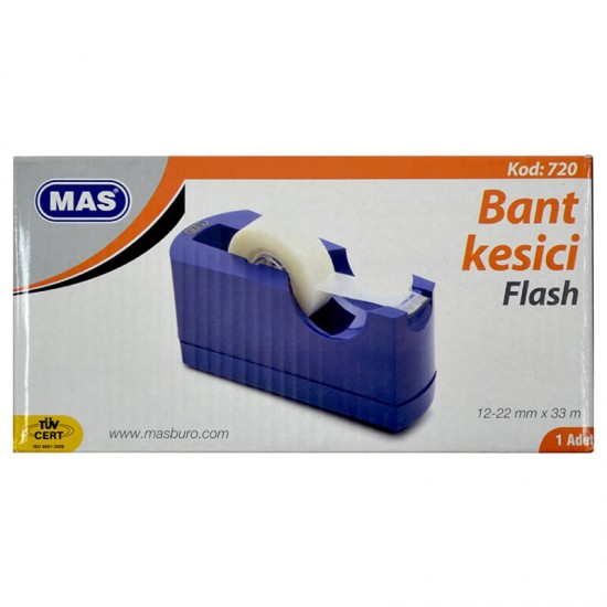 MAS 0720 BANT KESİCİ FLASH KÜÇÜK 33M SİYAH