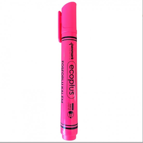 PENMARK HS1300-04 ECOPLUS KALEM TİPİ FOSFORLU KALEM PEMBE