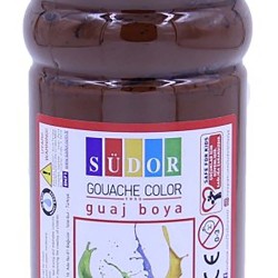 SÜDOR SD509-12 GUAJ BOYA 500ML KAHVERENGİ