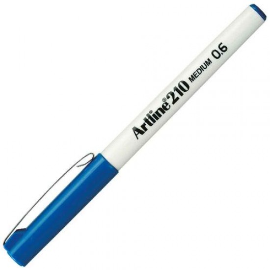 ARTLİNE 210N KEÇE UÇLU YAZI KALEMİ 06MM ROYAL MAVİ