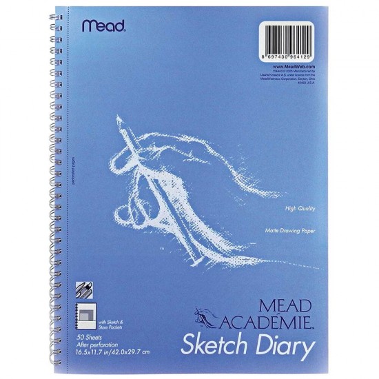 MEAD 154028 SPR TASLAK ÇİZİM BLOK A5 50YP DÜZ