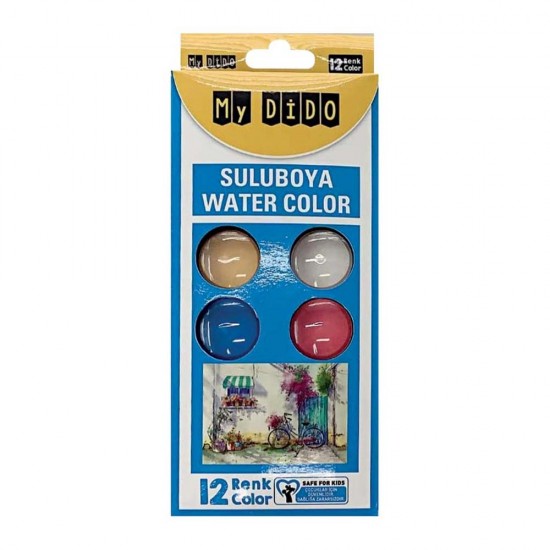 SÜDOR MY0123 MYDİDO SULUBOYA BÜYÜK 12Lİ