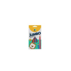 ADEL JUMBO ÜÇGEN BOYA KALEMİ 12 RENK TAMBOY 510111