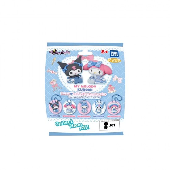 ADORE  TTW806483 TWİNCHEES MY MELODY VE KUROMİ MAVİ ELBİSELİ