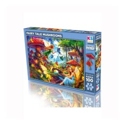 ONUR 31502 PUZZLE 100 PRÇ FAIRY TALE MUSHROOMS