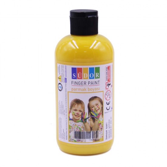 SÜDOR SD8008-01 PARMAK BOYASI 250ML LİMON SARI