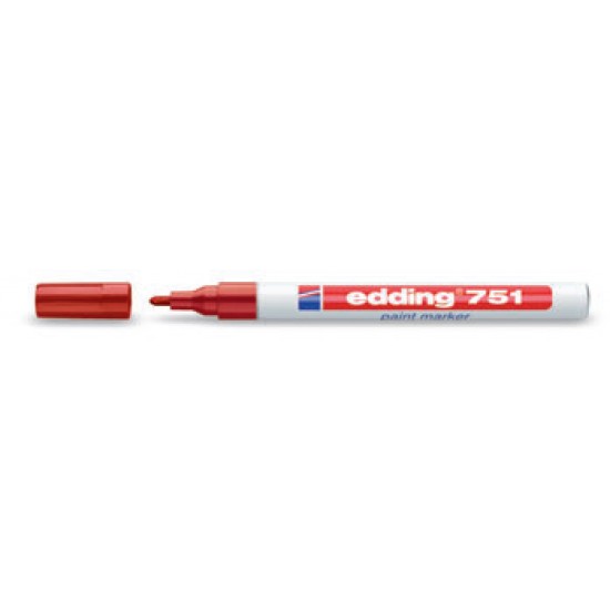 EDDİNG PAİNT MARKÖR 751-02 KIRMIZI