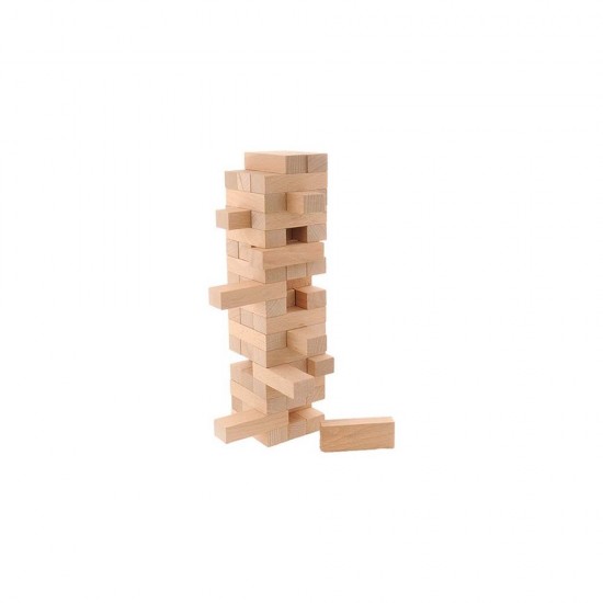 ASYA ANT710 BLOCK 54 PARÇA AHŞAP JENGA