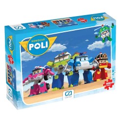 CA 5327 PUZZLE 100 PRÇ ROBOCAR POLİ
