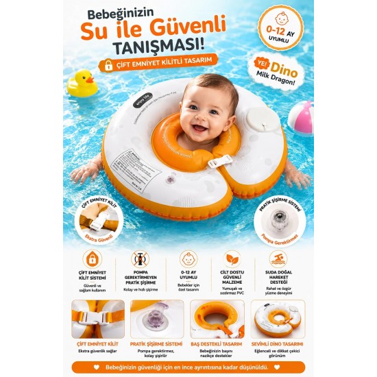 TOYFLYER POMPALI ŞİŞME BOYUN SİMİDİ NR011