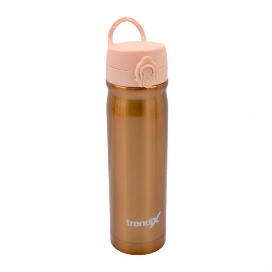 TRENDİX U5000-PT ÇELİK MATARA 500ML PASTEL TURUNCU