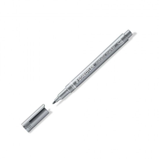STAEDTLER 8323-81 METALİK MARKÖR GÜMÜŞ