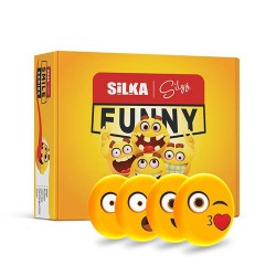 SİLKA ART-17 FUNNY SMİLE SERİSİ SİLGİ 36LI KT