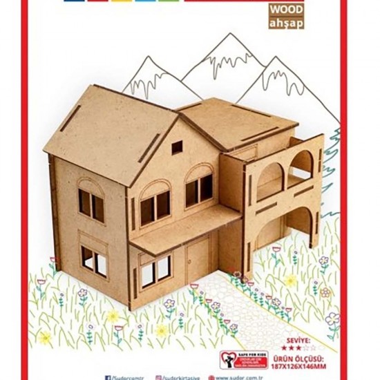 SÜDOR MD1-07 AHŞAP MAKET KONAK