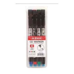 GLOBOX 1003 ASETAT KALEMİ S 4LÜ KRŞ