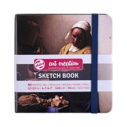 TALENS RT9314354M ART CREATİON SKETCHBOOK 140GR 12X12 MILKID