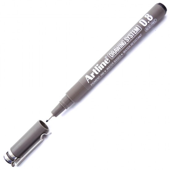 ARTLİNE 238 ÇİZİM KALEMİ 08MM SİYAH