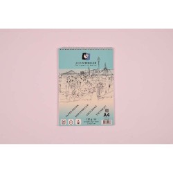 ALEX ALX-0278 ESKİZ BLOK SPİRALLİ A4 120GR 40YP